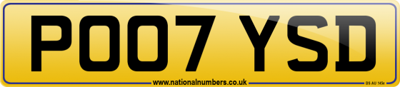 PO07 YSD