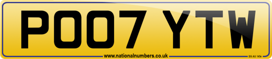 PO07 YTW