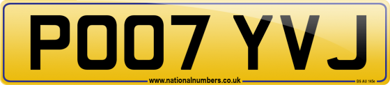 PO07 YVJ