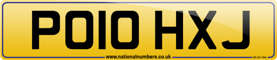 PO10 HXJ
