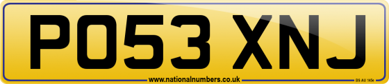 PO53 XNJ