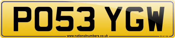 PO53 YGW