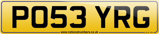 PO53 YRG