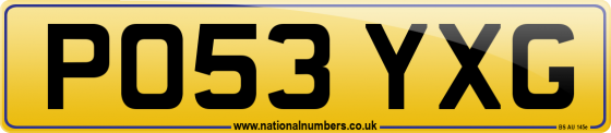 PO53 YXG
