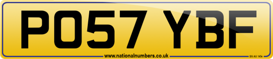PO57 YBF