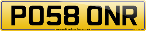 PO58 ONR