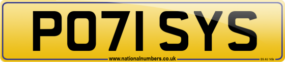 PO71 SYS
