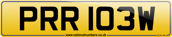 PRR 103W