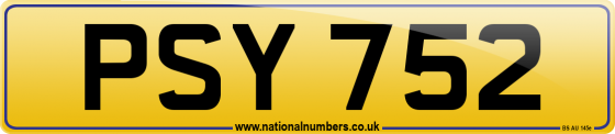 PSY 752