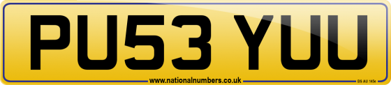PU53 YUU