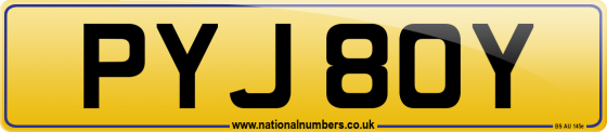 PYJ 80Y