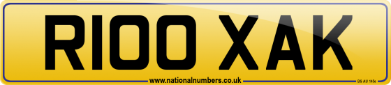 R100 XAK