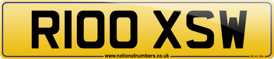R100 XSW