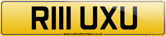 R111 UXU