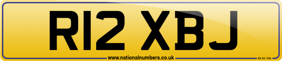R12 XBJ