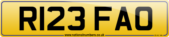 R123 FAO