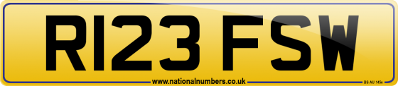 R123 FSW