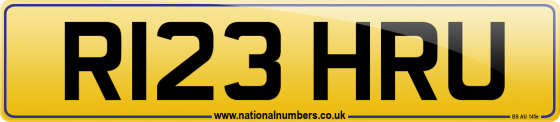 R123 HRU
