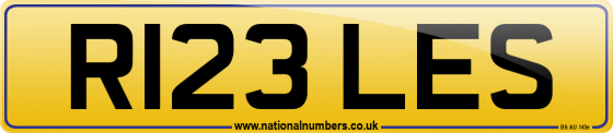 R123 LES