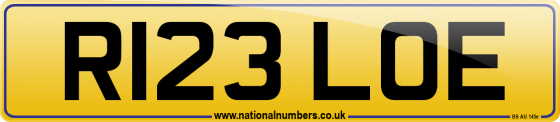 R123 LOE