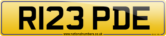 R123 PDE
