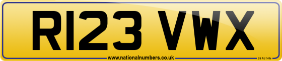 R123 VWX