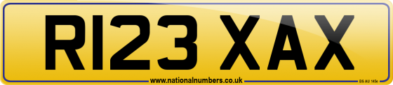 R123 XAX