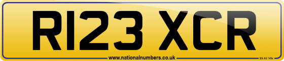 R123 XCR