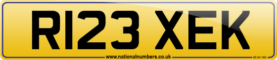 R123 XEK