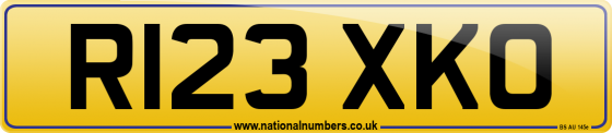 R123 XKO