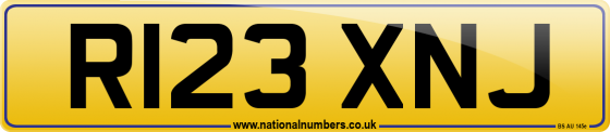 R123 XNJ