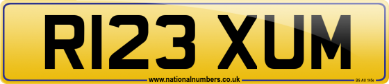 R123 XUM