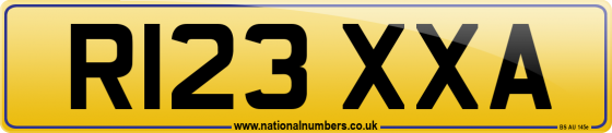R123 XXA