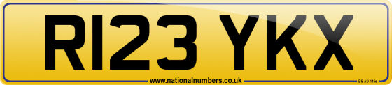 R123 YKX