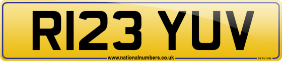 R123 YUV