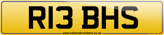 R13 BHS
