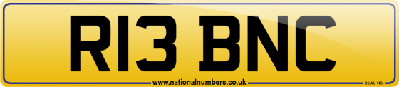 R13 BNC