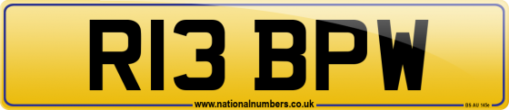 R13 BPW