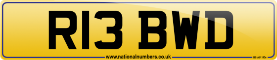 R13 BWD
