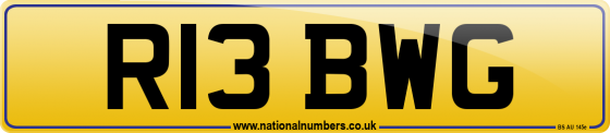 R13 BWG