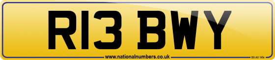 R13 BWY