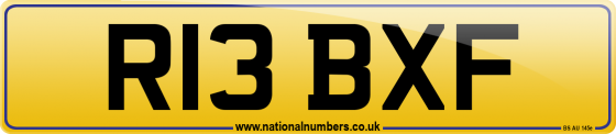 R13 BXF
