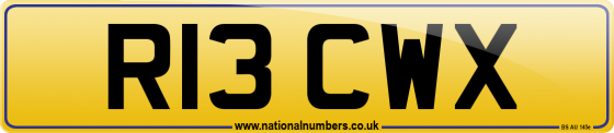 R13 CWX