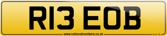 R13 EOB