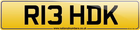 R13 HDK
