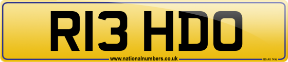 R13 HDO