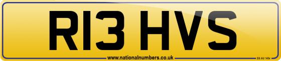 R13 HVS