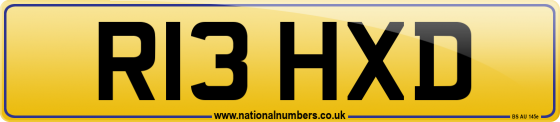 R13 HXD