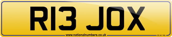 R13 JOX