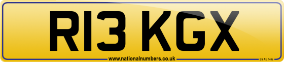 R13 KGX